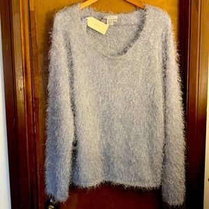 NWT Sophie Max Blue Ice Women XL Josseline Sweater